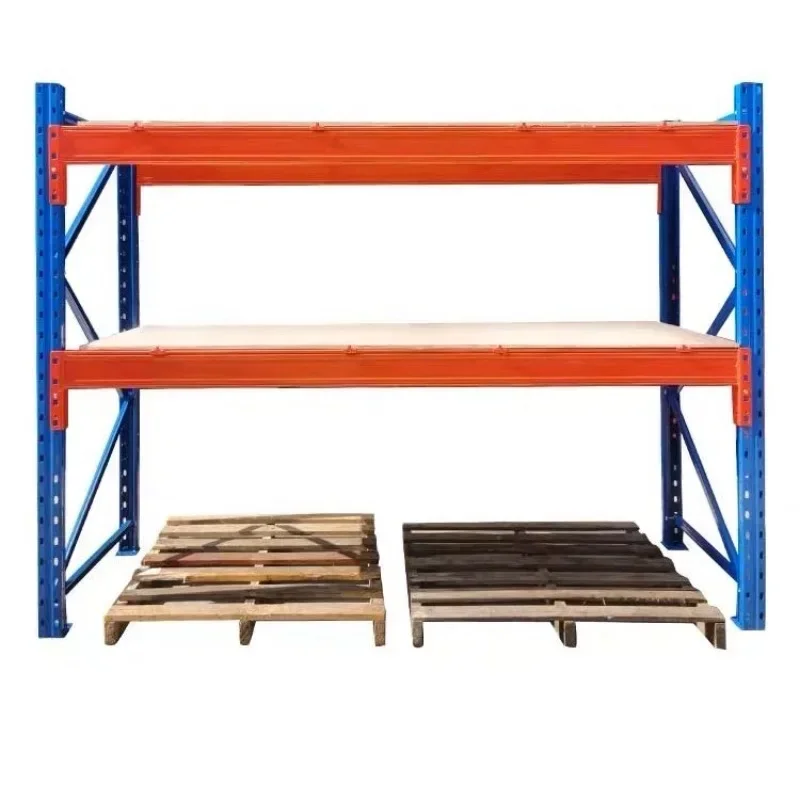 

Pallet Rack Stacking Warehouse Heavy Duty Sheet Metal Beams Storage Goods Storage