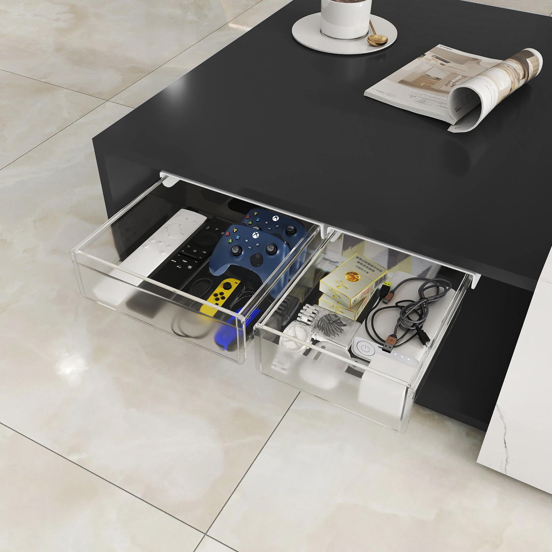 

Настольный скрытый выдвижной органайзер для экономии пространства, подходит для офисных кабинок, устанавливается под любую плоскую поверхность