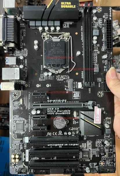 

For Gigabyte H110-D3 Full Interface, Three PCI Slots, Fourth Generation Memory, Support M.2