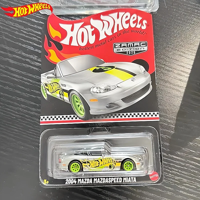 

Genuine Hot Wheels 50th Anniversary Collector Car Alloy Car Model Black Gold Collection Mazda Mx5 Limited Edition Toy Car Model