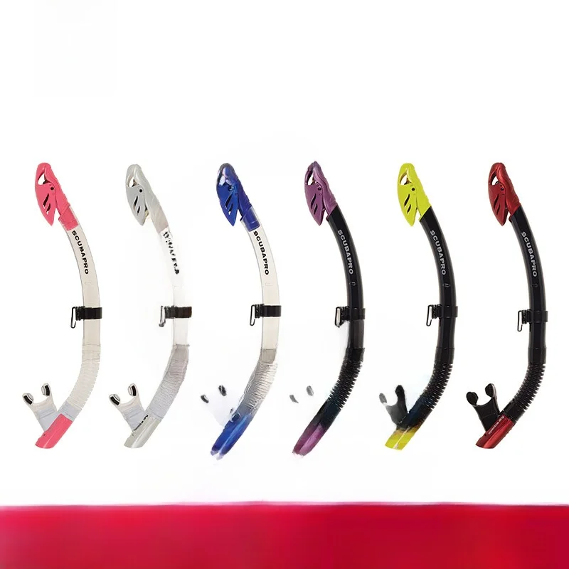 Scubapro Spectra Dry Snorkel: Tubo de Mergulho Totalmente Seco, Trocador de Ar para Snorkeling, Equipamento de Mergulho, Suprimentos para Viagem ao Ar Livre