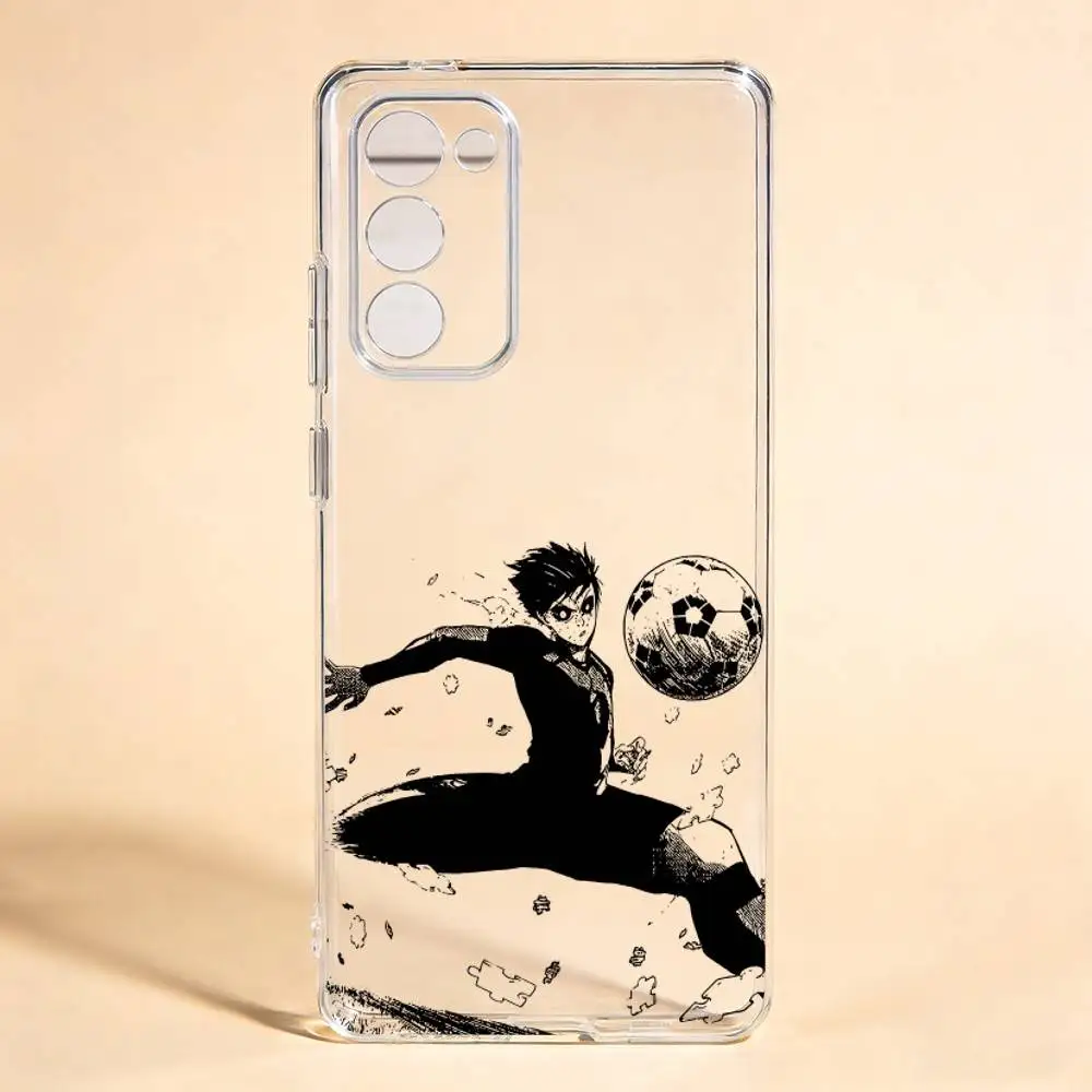 Yoichi Isagi Manga  Phone Case For Samsung Galaxy S24 S25 S23 S22 S21Transparent Case Cover