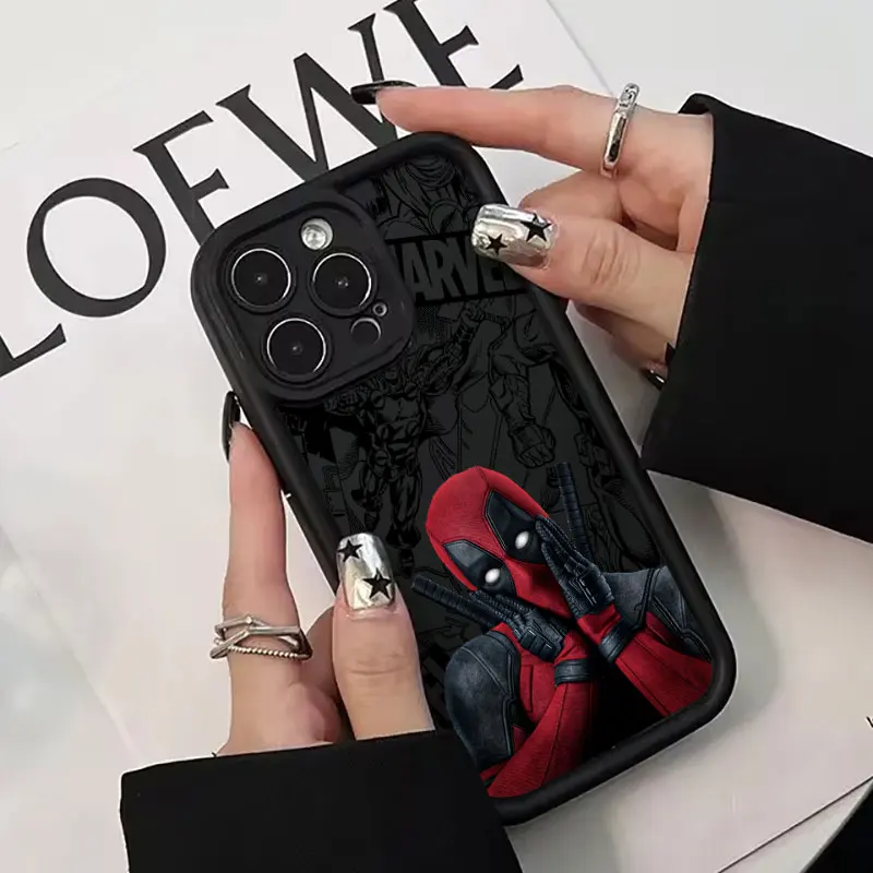 Movie Deadpools Phone Case For OnePlus 15 13 13T 12 12R 11 11R 10R 8T Nord CE Ace 2 3 4 5 6 Lite 4G 5G Soft Silicone Back Cover - view 2