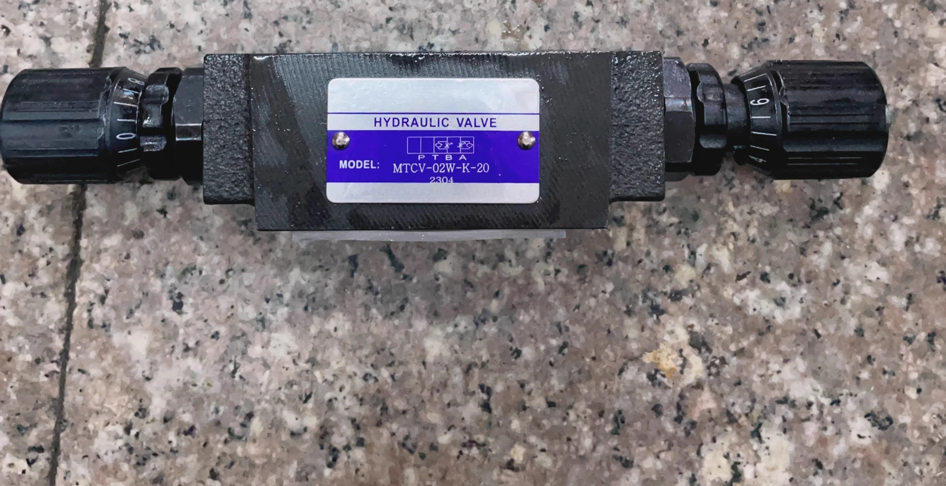 

MTCV-02W-K-20 superimposed layered speed regulating valve