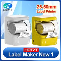 HPRT NEW1 Thermal Label Printer Bluetooth Portable Pocket Label Maker Barcode QR Code Self-adhesive Sticker Labeling Machine