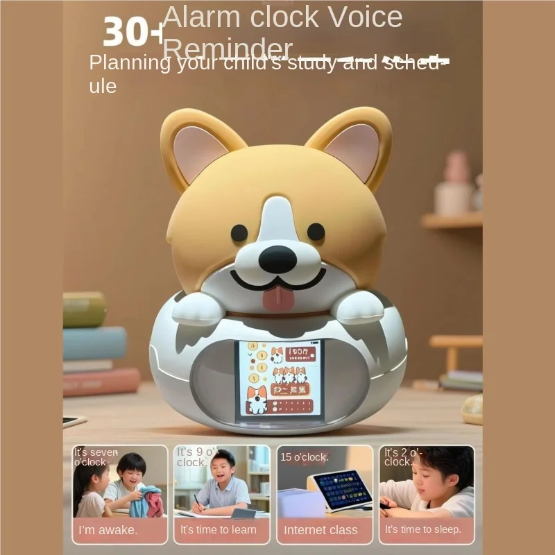Ai Cat Corgi Night Light Bedroom Bedside Cute Companion Robot Intelligence Chat Robot Ai Learning Machine New 2026 DropShipping