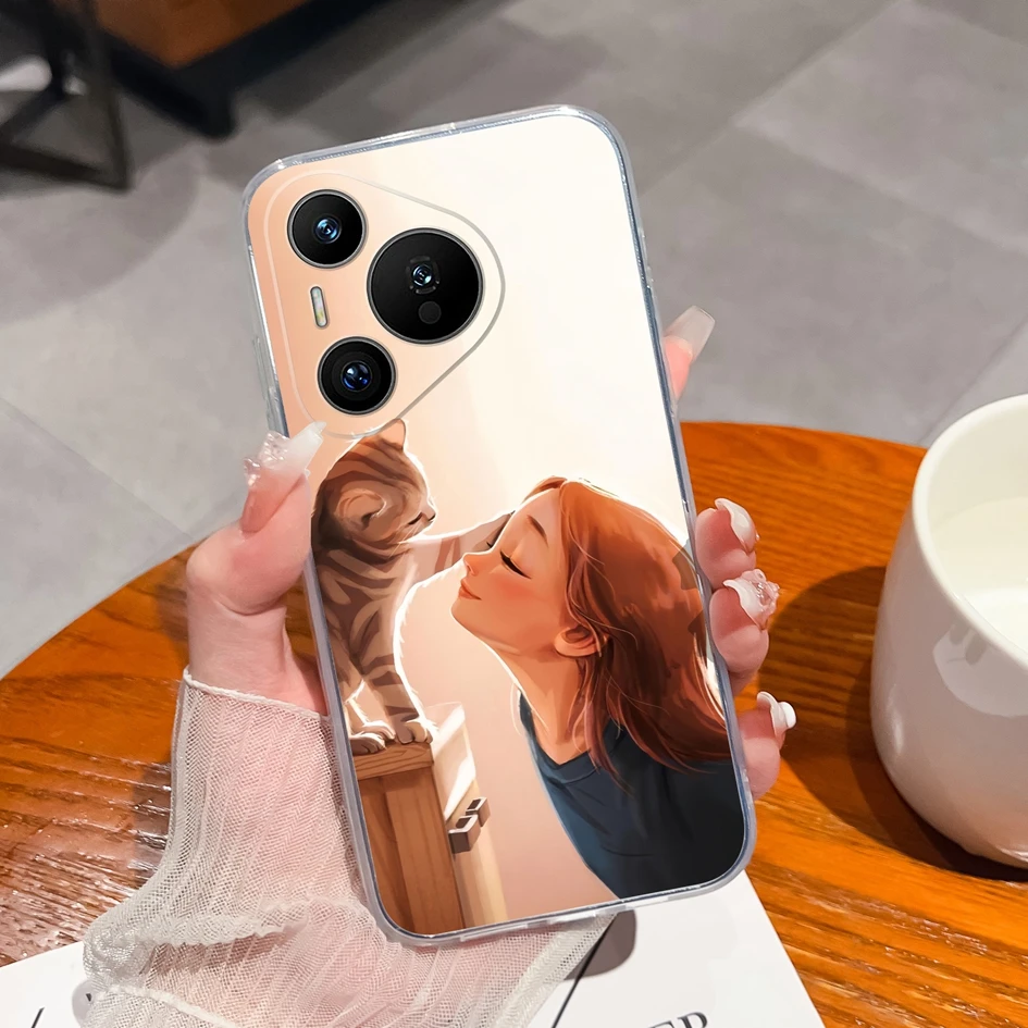 Telefoon Cover Voor Huawei Pura 70 Ultra Pro Case Fruit Patroon Hoge Kwaliteit Zachte Siliconen Anti Drop Behuizing Voor Huawei Pura 70 Funda