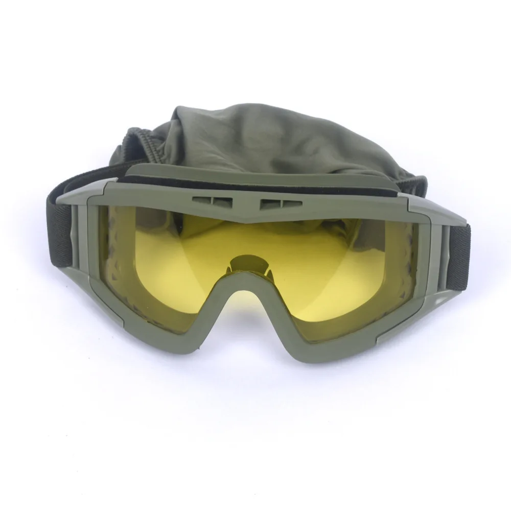 Shooting Goggles Military Fanatic Tactical Glasses Outdoor Anti Fog Goggles Motorcycle Riding Adventure Glasses