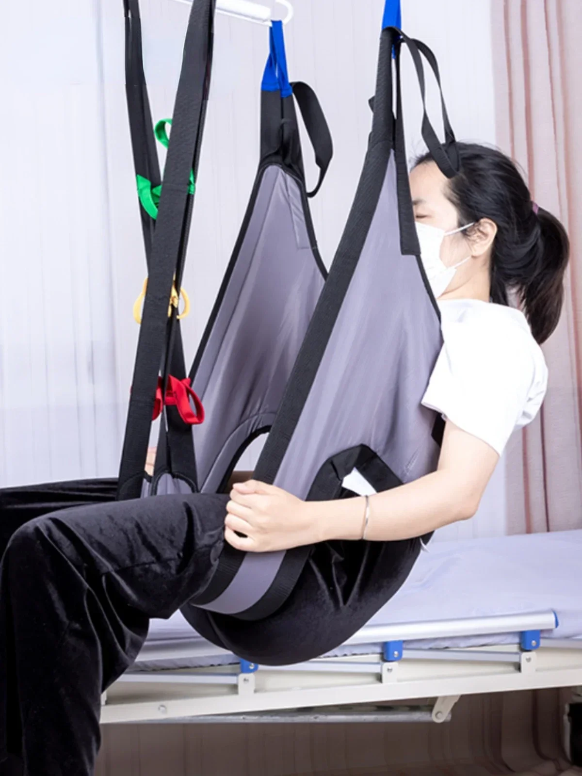 

Lifting machine transfer machine special sling cloth pocket sling manual electric lifting sling care accessories