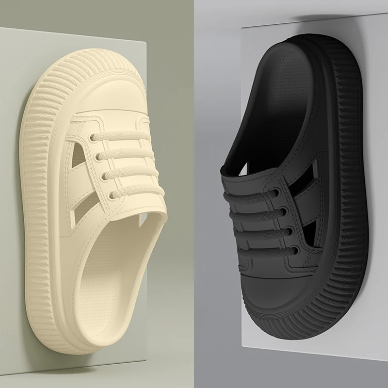 

Eyriphy 2025 Summer New Women's Sandals Thick-soled EVA Sandals Comfortable Soft Cave Shoes Breathable Non-slip Sandals Women