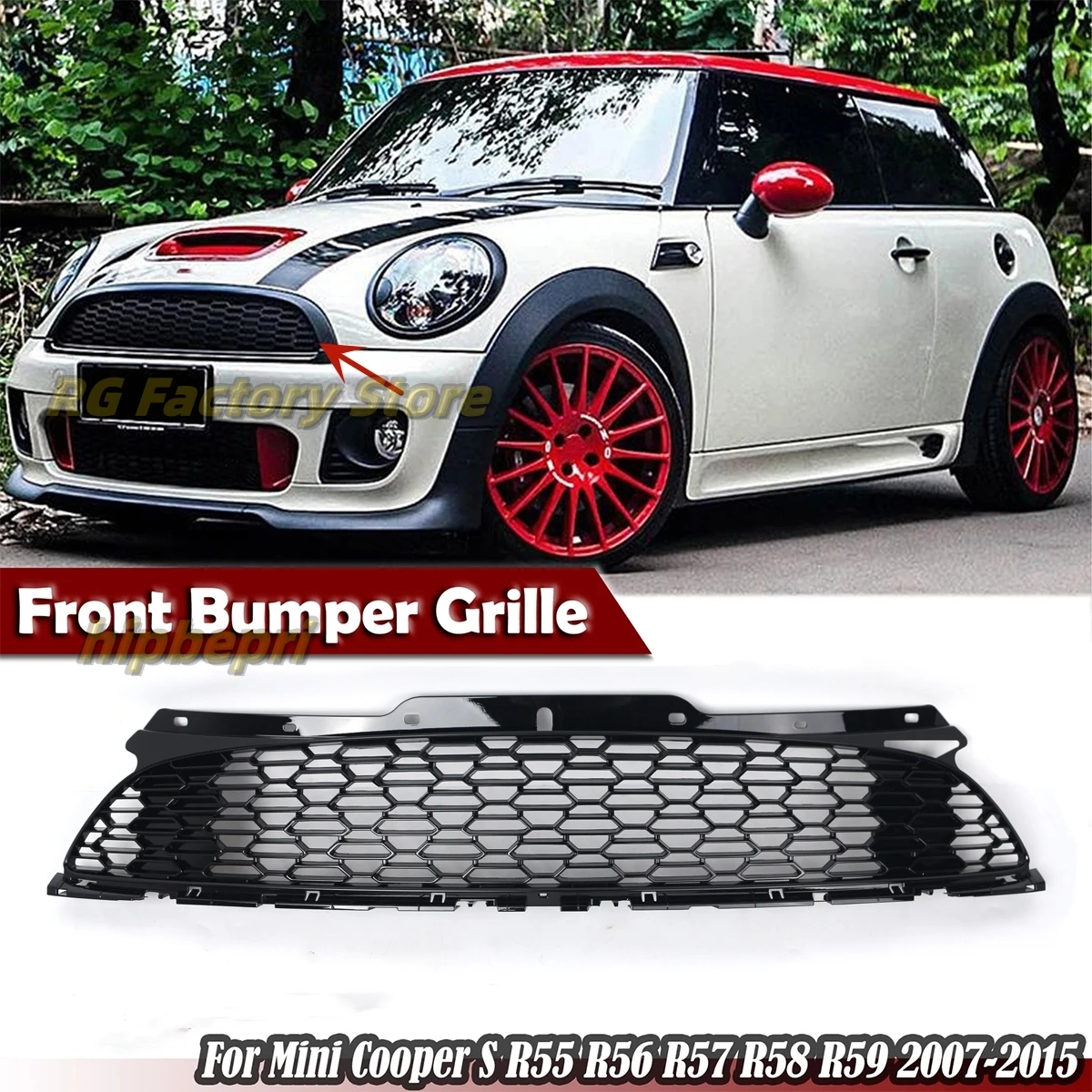 Car Front Grille Fr… - image