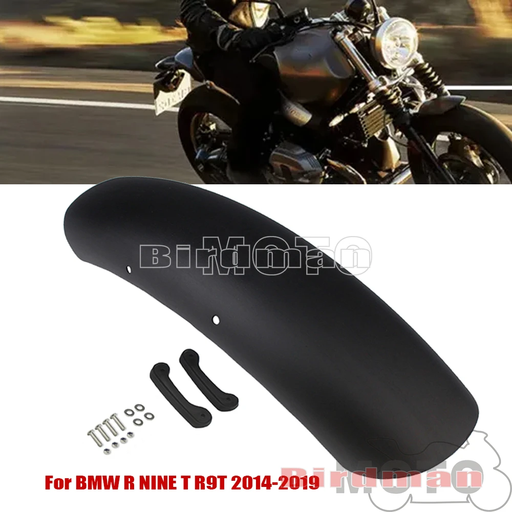 

For BMW RNINET R NINE T NINET R9T 2014-2019 Motorcycle Front Fender Tire Wheel Hugger Mudguard Mud Splash Guard Cover Black