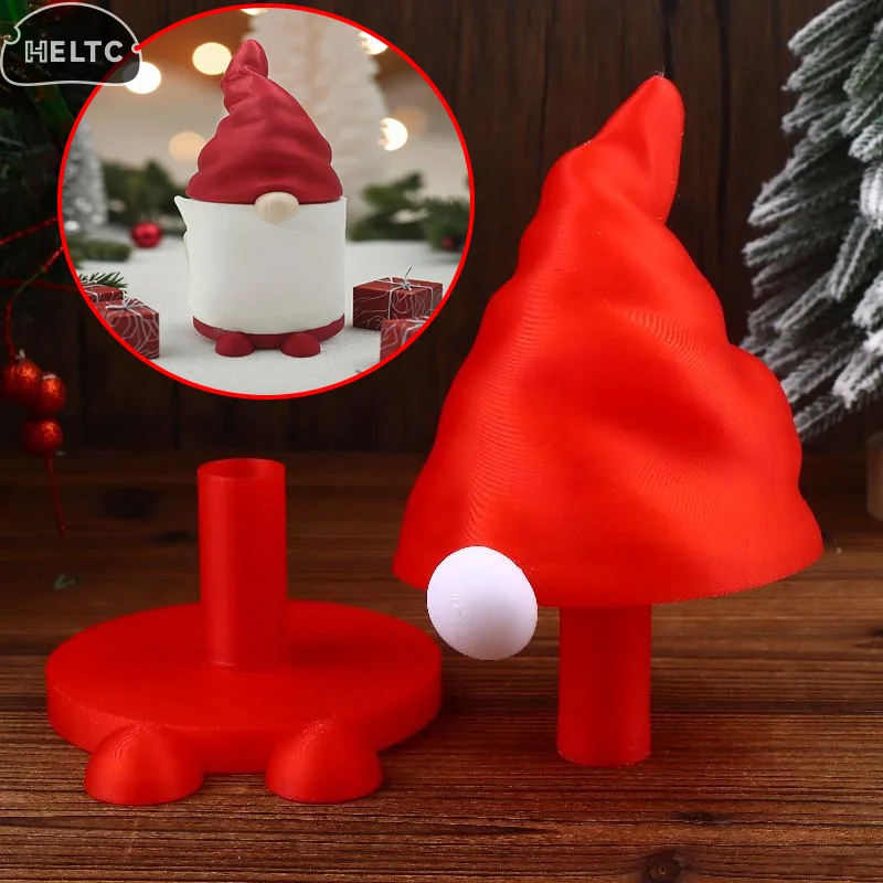 

24*11cm Plastic Household Santa Claus Toilet Paper Organizer Christmas Desk Paper Towel Holder For Kitchen Bath Room Decoration