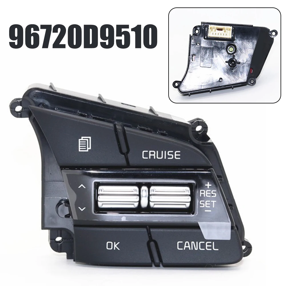 

Steering Wheel Cruise Button Switch Wheel Remote Control Cruise Switch For KIA For Sportage QL 2019+ 96720D9510 Car Accessories