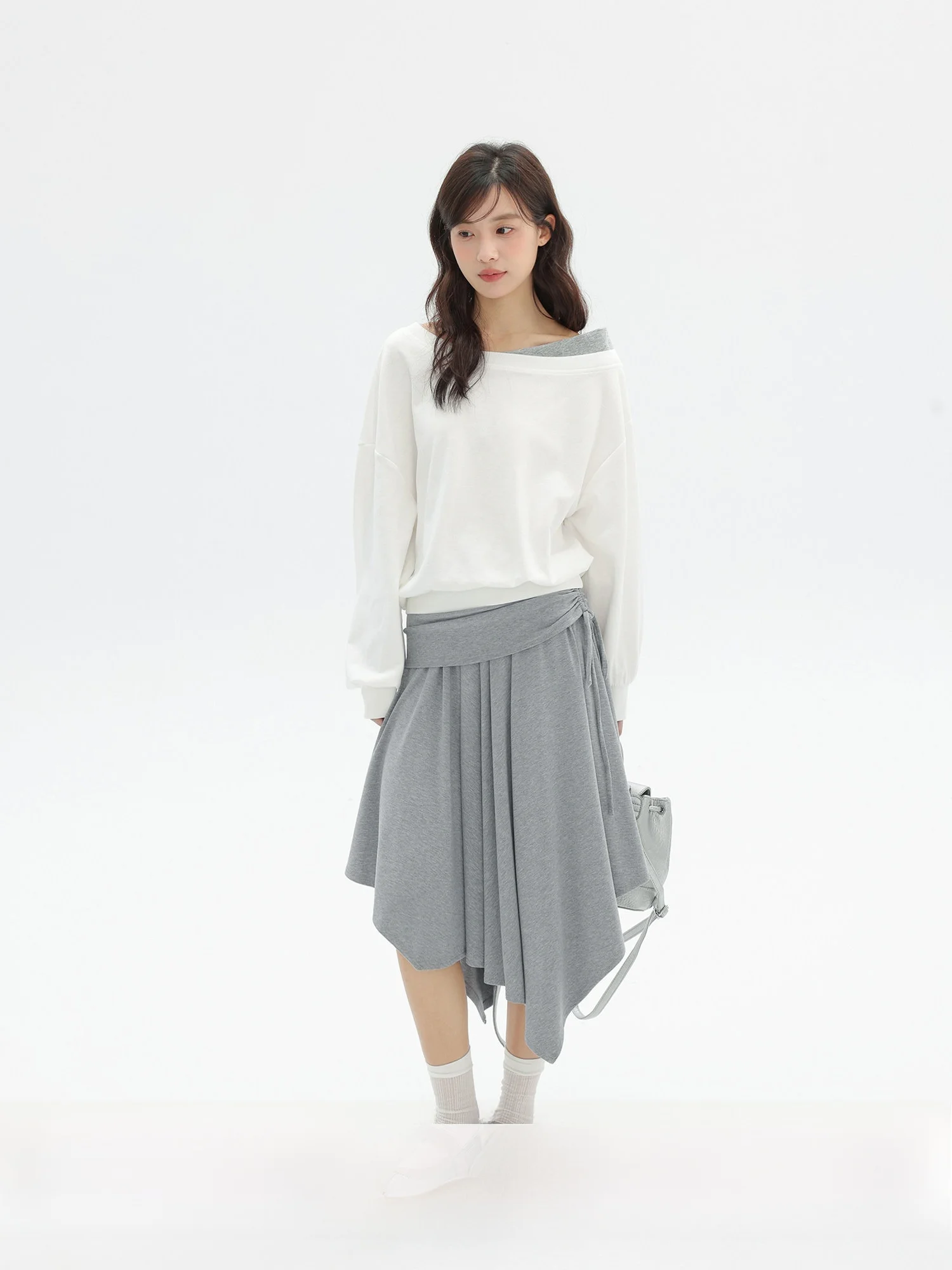 jupe-asymetrique-style-ballet-rotative-sophie-jupe-trapeze-grise-pour-femme-petite-taille-jupe-pour-filles