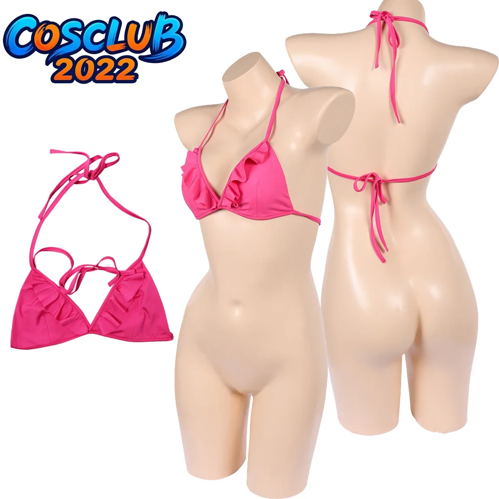 

Fantasia Nami Cosplay Bra Swimsuit Costume TV Pirate Roleplay Swimwear Bikinis Beach Clothing Tops Halloween Carnival Party Suit