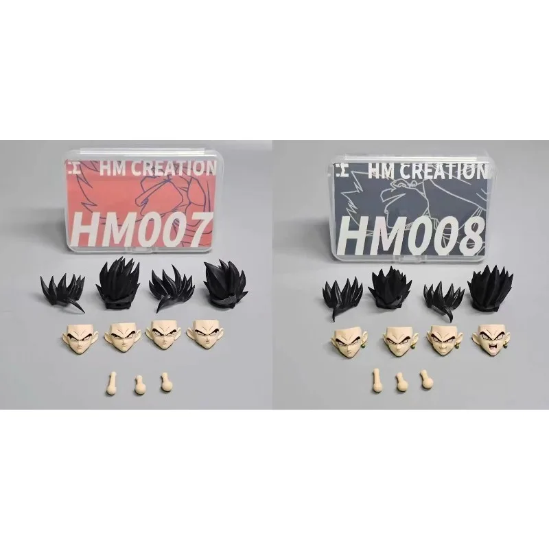 

In Stock HM Studio Son Gohan Series Dragon Ball SHF HM007-08 SSJ Mystery Gohan Accessory Pack, 1/12 Bodyless Doll Head Sculpture