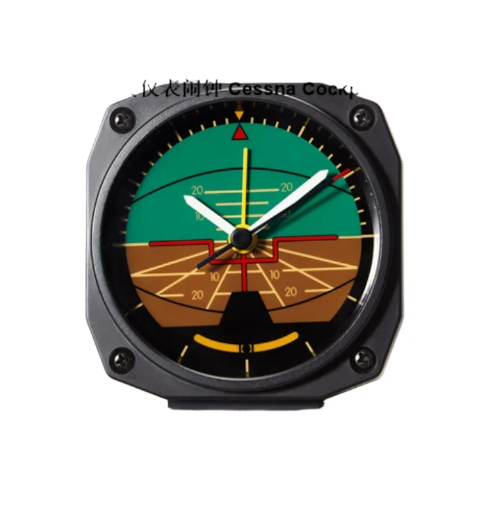 Aviation clock Aircraft instrument clock Aviation simulation instrument Alarm clock simulation aircraft instrument