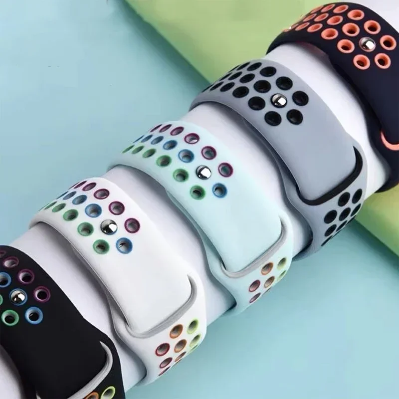 Strap For Amazfit GTS 4-3-2e Mini/GTR 4-3-Pro-2 47mm/GTR 2e/stratos 2/3 20mm/22mm Watch sport correa Bracelet bip-U-S-lite band