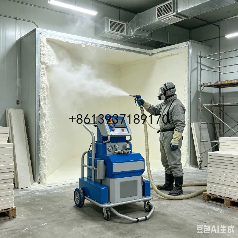 Industrial Polyurethane Polyurea Dual-use Spraying Machine PU Raw Material Foam Injection Machine for Cold Storage Insulation