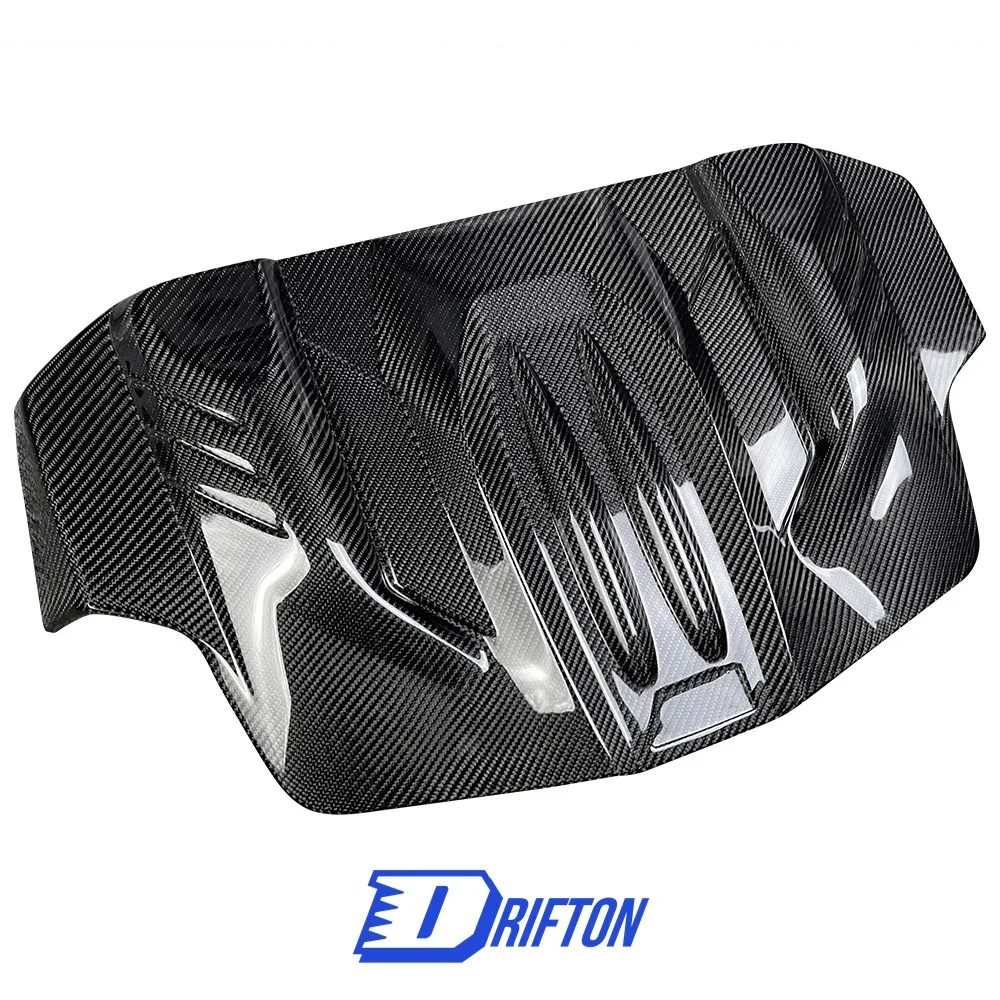 

Glossy Carbon Fiber Engine Cover For BMW 5 Series F10 M5 Hood