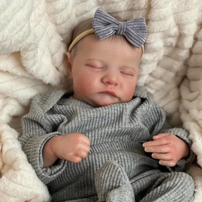 Muñeca Reborn Realista – Muñeca Bebé Realista Bañable de 50 cm