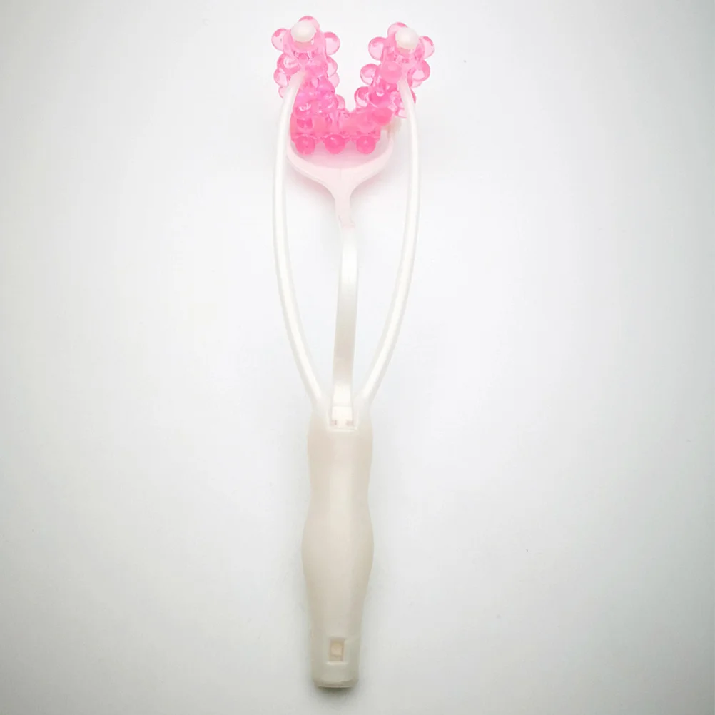 Massaggiatore a rulli Strumento elastico premium per la cura della pelle per il collo del mento che dimagrisce la circolazione sanguigna facciale multifunzionale