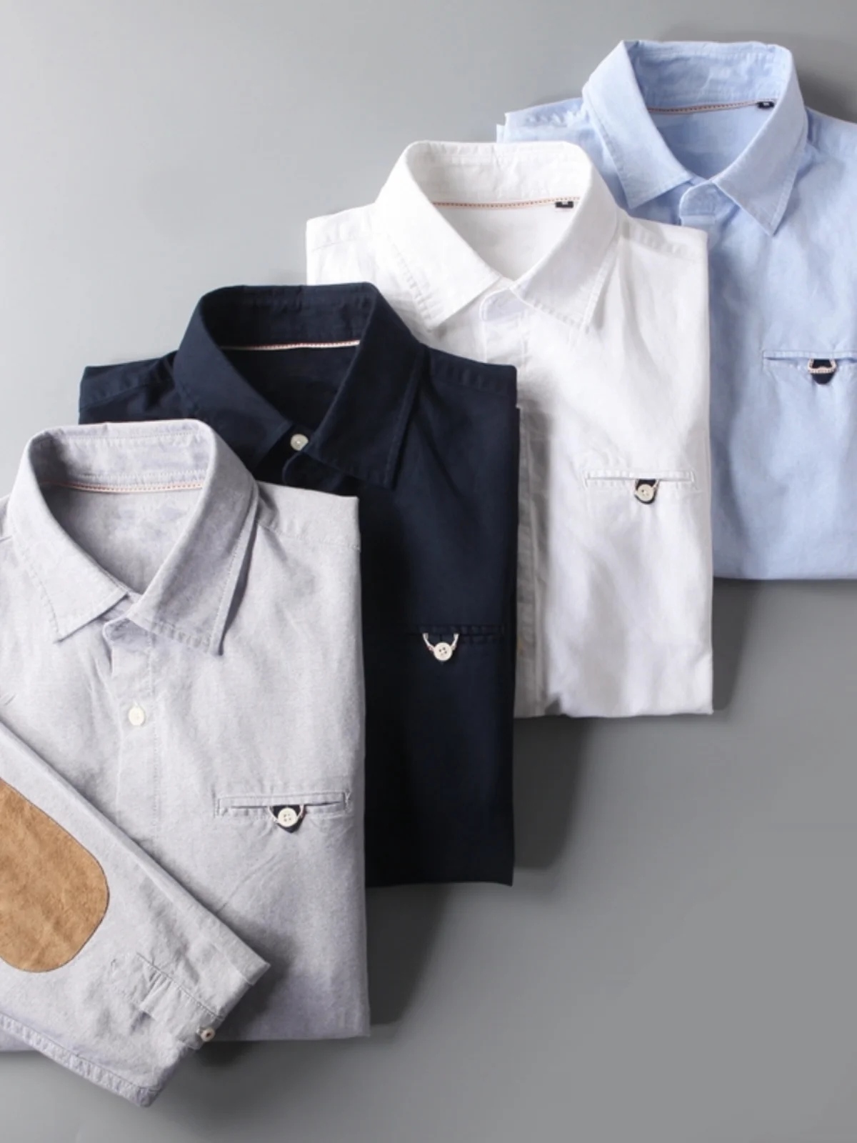 

Ox Cloth Long Sve Casual irt Men's Faion Autumn New Arrival Breathable Moisture ng Slim Fit Youth ular