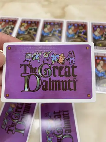 Korean Board Game the Great Dalmuti, Dalmuti Card Game, Dalmuti, Dalmuti Game, with Korean Instructions.
