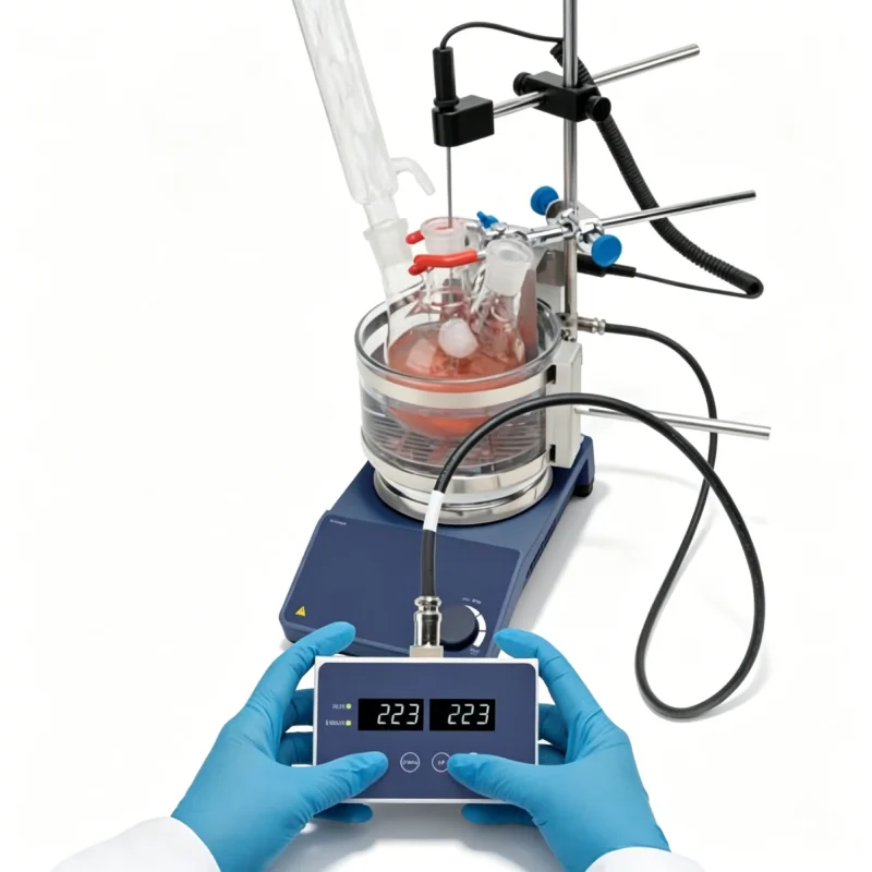 WEIAI Laboratory Constant Temperature Bath 25-240℃ Remote Control Separate Controller Lab Safety Heating Water Bath Oil Bath 2L