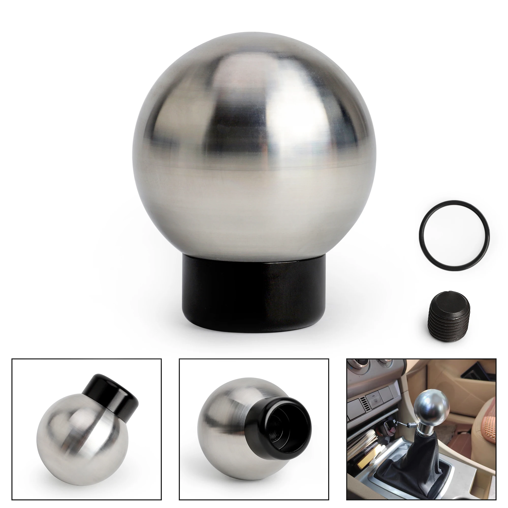 

6Speed Aluminum Car Gear Shift Knob M12 Manual Transmission For Toyota 86 Subaru BRZ Scion FR-S Car Stainless Steel Shift Lever