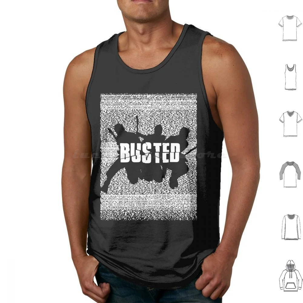 Busted Band Tank Tops Vest Sleeveless Busted Band Busted Tour Busted Music Band Mcbusted Busted Album Busted Tour 2023
