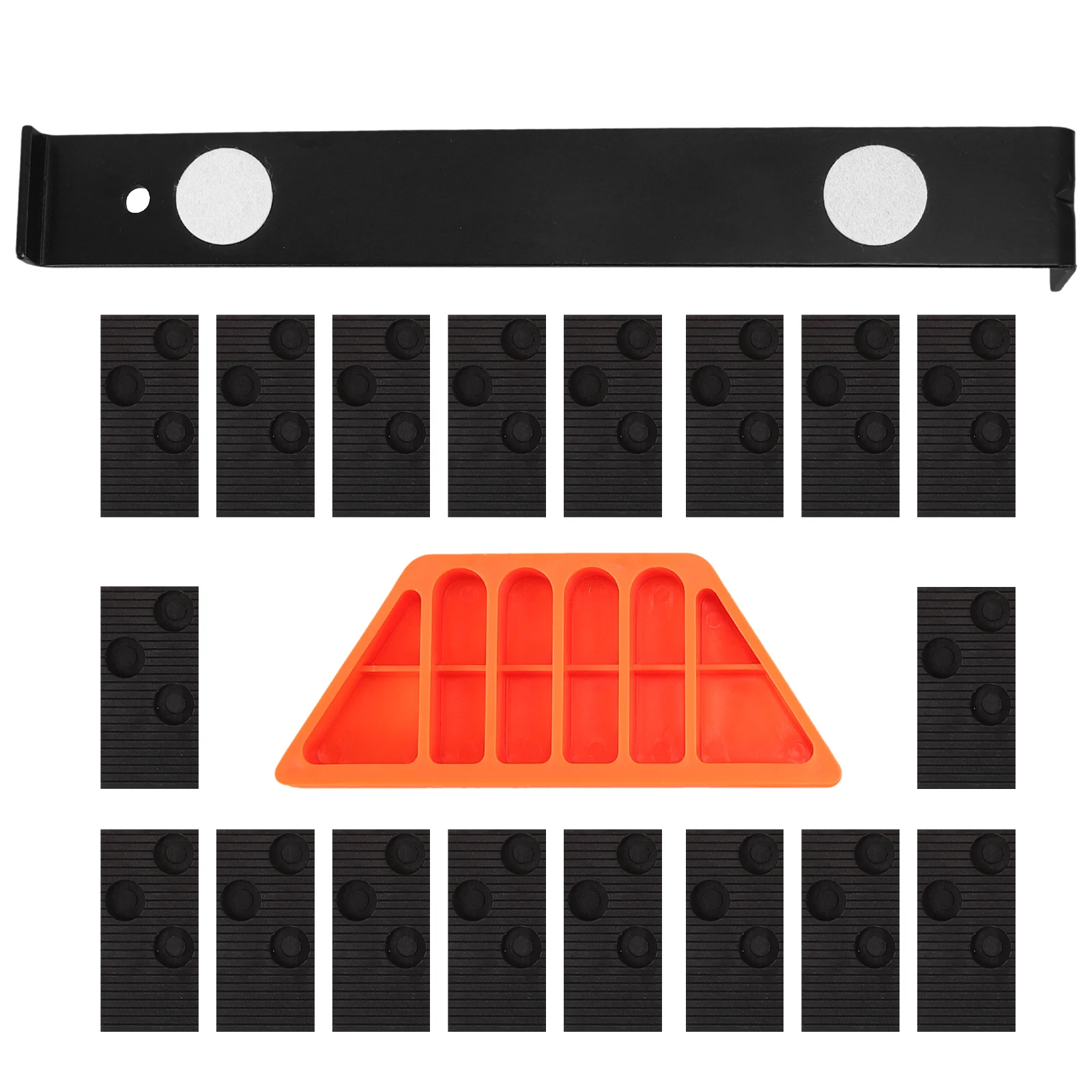 

1 set Flooring Installation Tools Pull Bar for Wood Laminate Vinyl Plank Set Hard Bars Carbon Steel High Grade