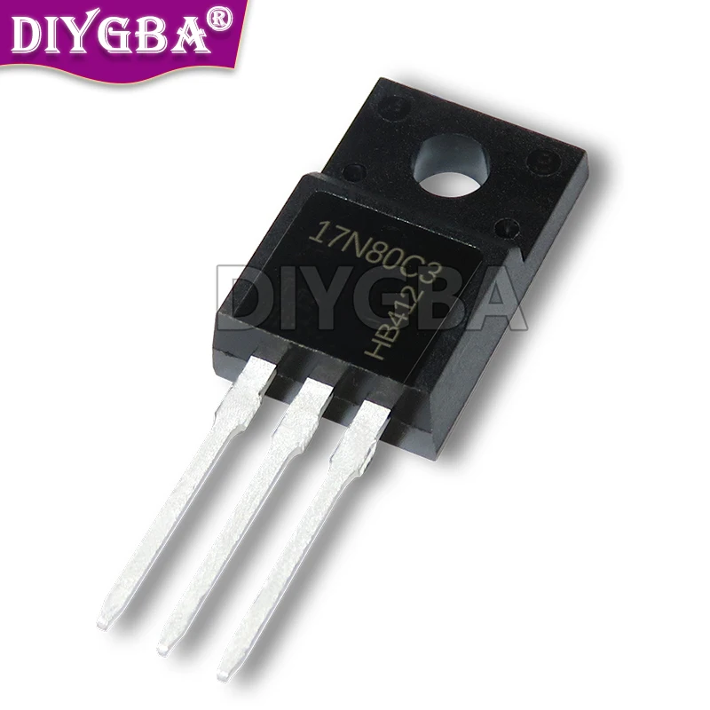 10PCS SPA20N60C3 20N60C3 SPA17N80C3 17N80C3 MOSFET N-Ch 600V 20.7A TO220F Chipset