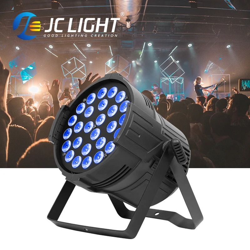 JC Light Dmx Control 27*10w Led Rgbw 4 in1 Par can Light Dj Party Disco Stage Wash Effect Uplights Wedding Led Par Lights