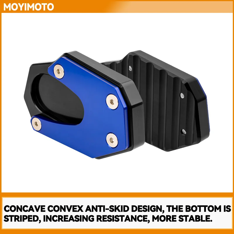 Per SUZUKI Vstrom DL1050 XT DL1050 DL1050XT 2019 2020 2021 2022 Moto CNC Cavalletto Ingranditore Cavalletto Laterale Piastra di Estensione Pad