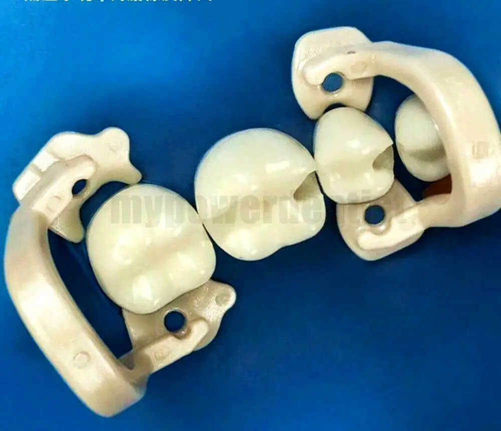 4pcs/Lot Dental Soft Clamps Resin Rubber Dam Sheet Kerr Style Molar Teeth 134℃