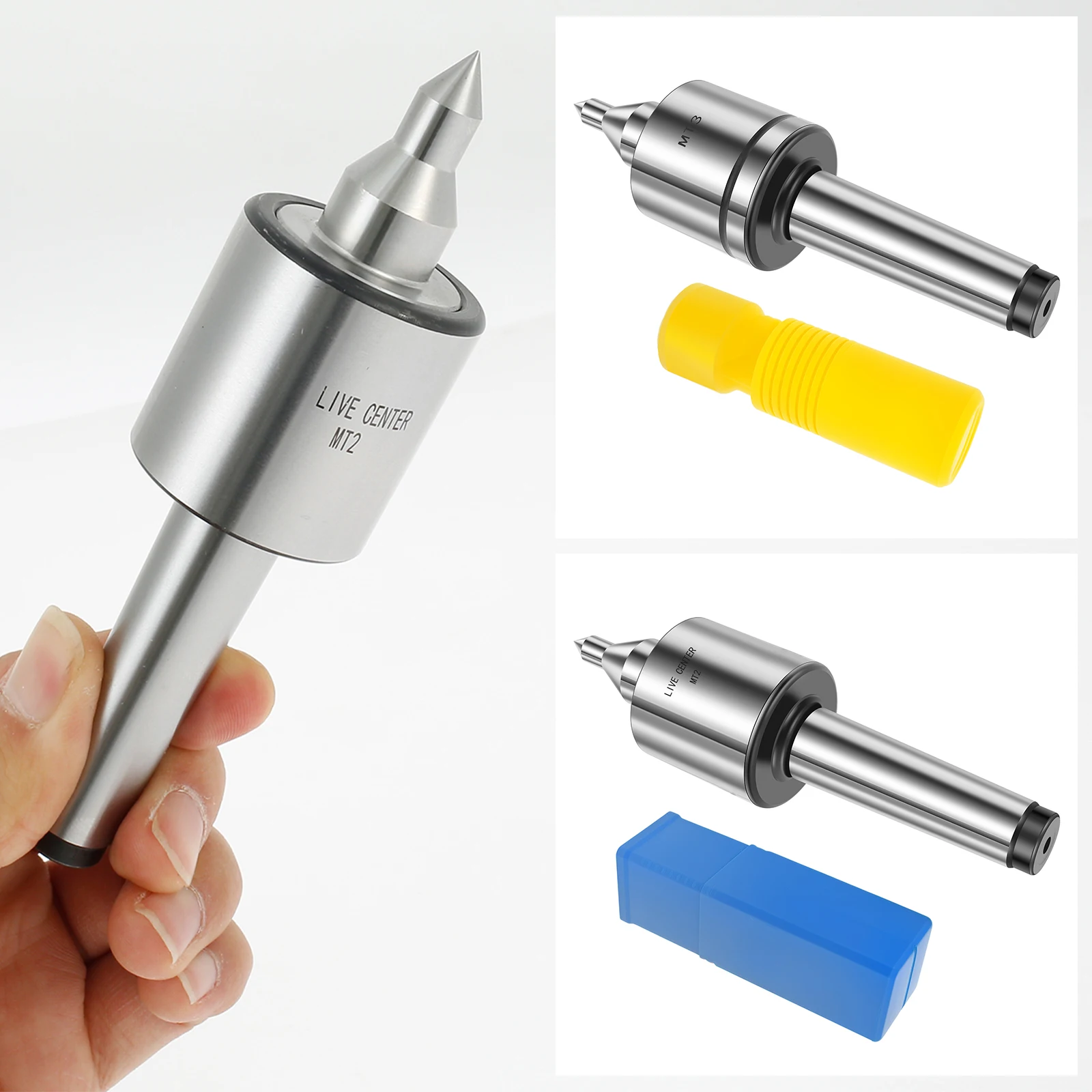 

MT2/MT3 Live Revolving Center High SpeedSteel High Precision Lathe CNC Tool Sturdy Medium Load Lathe Turning Live Center Machine