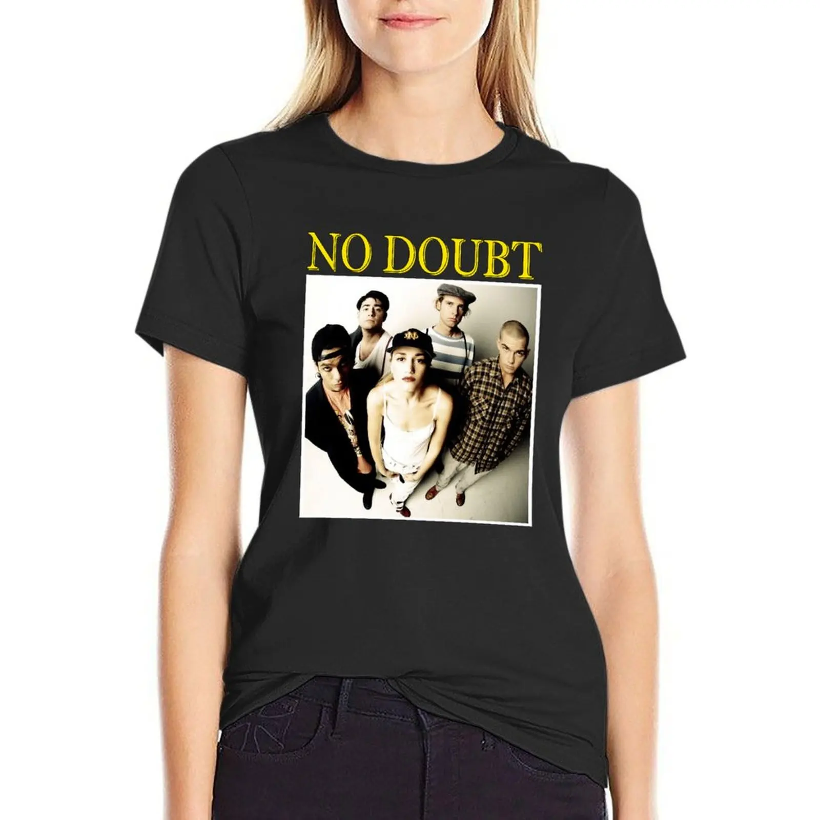 

No Doubt T-Shirt Short sleeve tee Female clothing Top Women