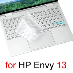 Keyboard Cover for HP ENVY 13 13-BF 13-AY 13-AR 13-BA X360 13-BD 13-AG 13-AH 13-AQ 13-M 13-D Protector Skin Case Silicone 13.3