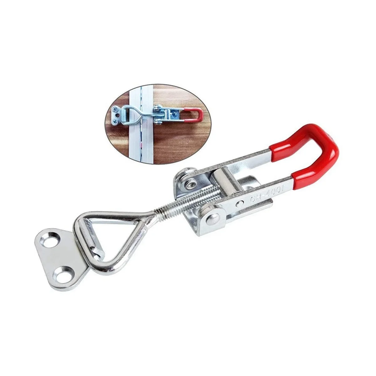 Imagem -03 - Braçadeira de Trava Ajustável Heavy Duty Quick Release Pull 330 Lbs Holding Capacidade 4001 20 Pack