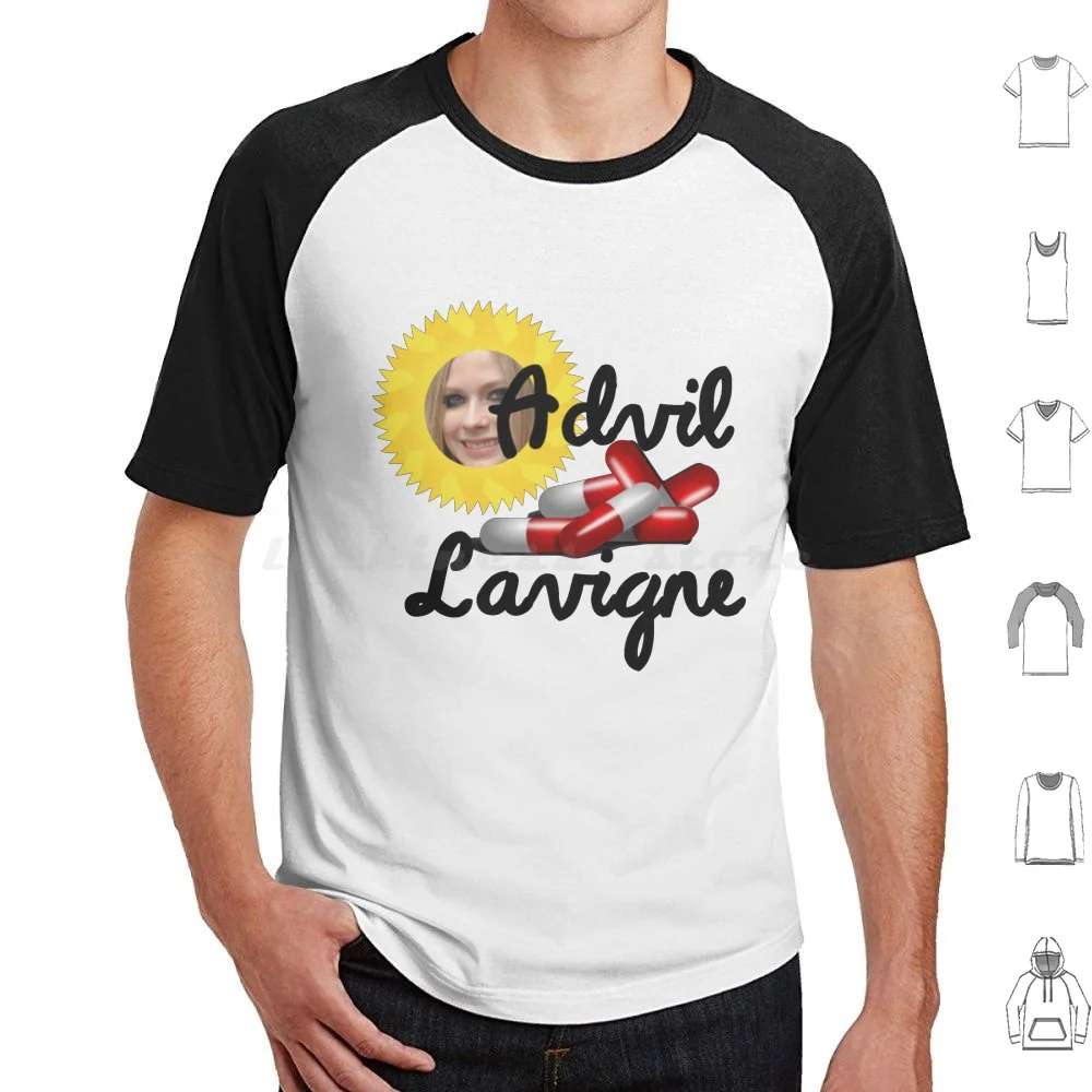 

Advil Lavigne T Shirt Big Size 100% Cotton Avril Lavigne Lavigne Music Punk Sk8er Boi Avril Pop Skater Boy Emo 90s 2000s Head