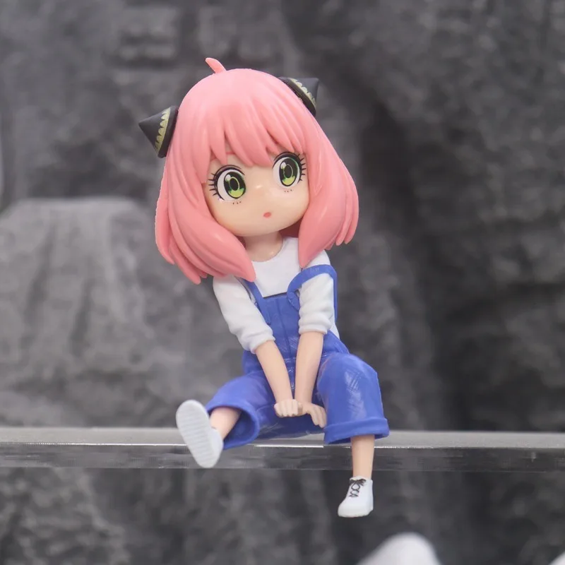 أنيمي ياباني SPY×FAMILY Kawaii زخرفة سطح المكتب على شكل رسوم متحركة ملحقات الرسوم المتحركة هدية صغيرة