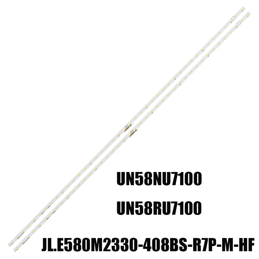 Nouvelle bande de rétroéclairage LED pour UE58NU7100 UE58RU7100 UN58NU7100 UA58NU7100 LM41-00632A BN96-46866A JL.E580M2330-408BS