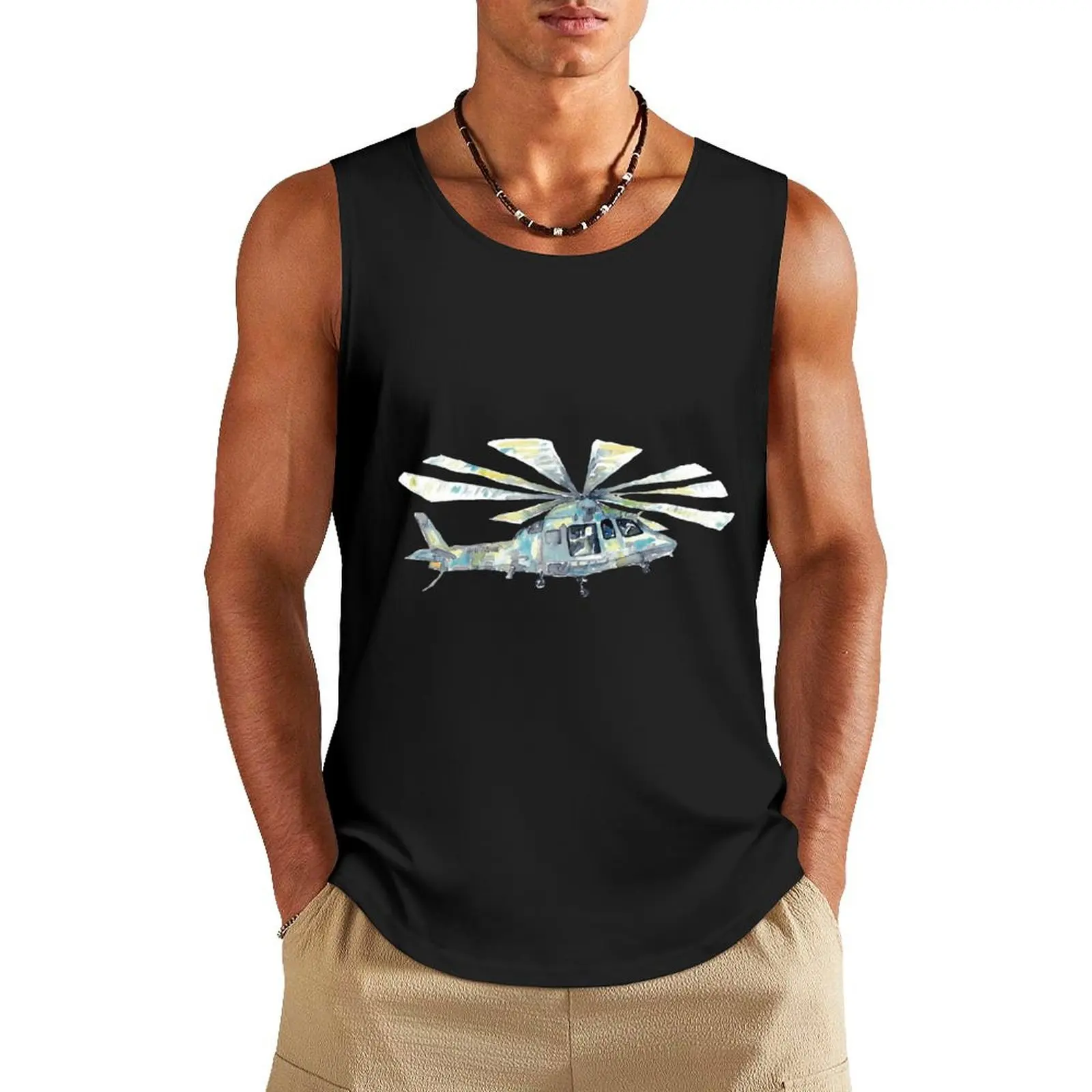 Вертолет RNZAF Agusta Westland AW109 с принтом самолета, топ, спортивные футболки для мужчин, одежда для мужчин