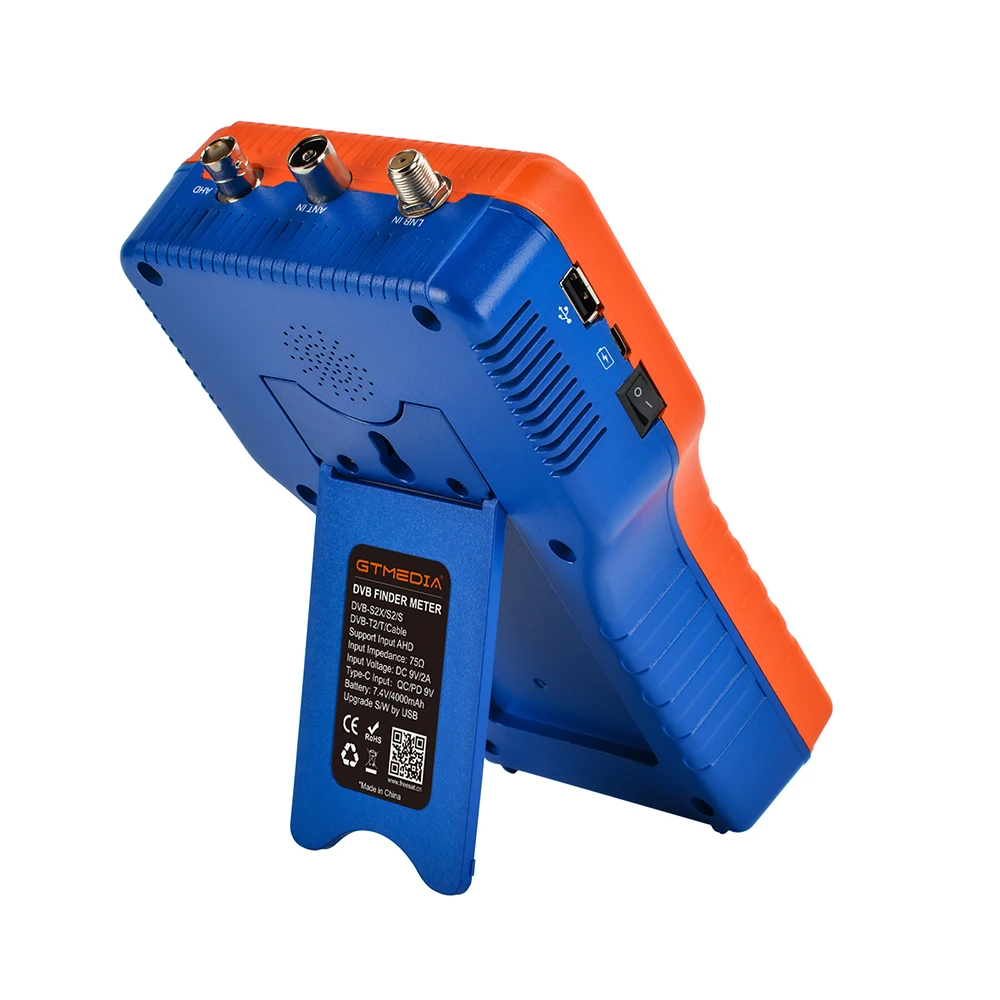 GTmedia V8 Finder Pro2 DVB-S2 DVB-T2 DVB-C AHD H.265 Misuratore satellitare Finder satellitare Analizzatore di spettro Ricevitore TV satellitare