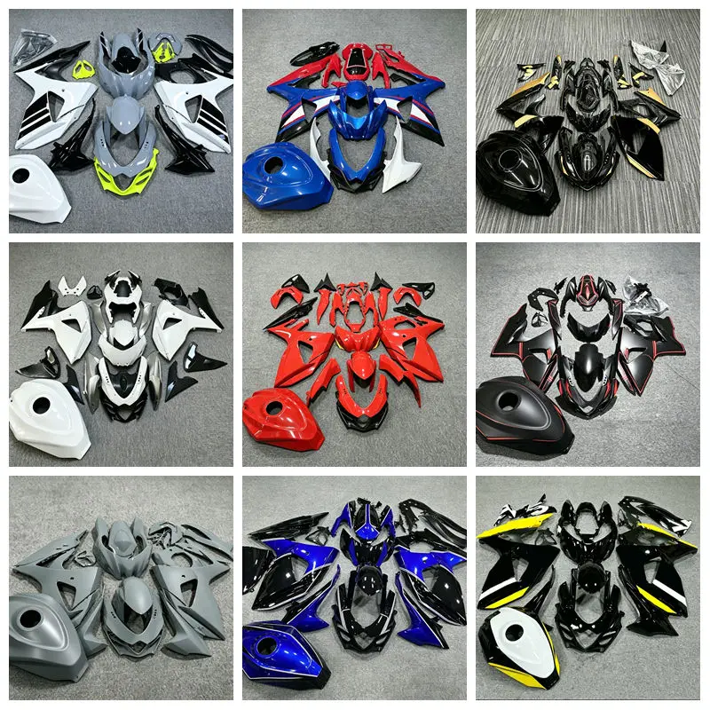 Suitable for GSXR1000 suzuki K9 motorcycle modified fairing shell accessories, 2009-2016 Multicolor optional can be customized