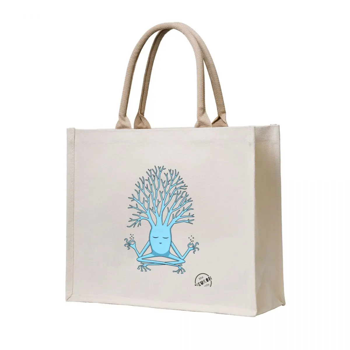

Meditation Neuron Tote Bag Portable shopping bag Handbags women Women bags supermarket folding bag