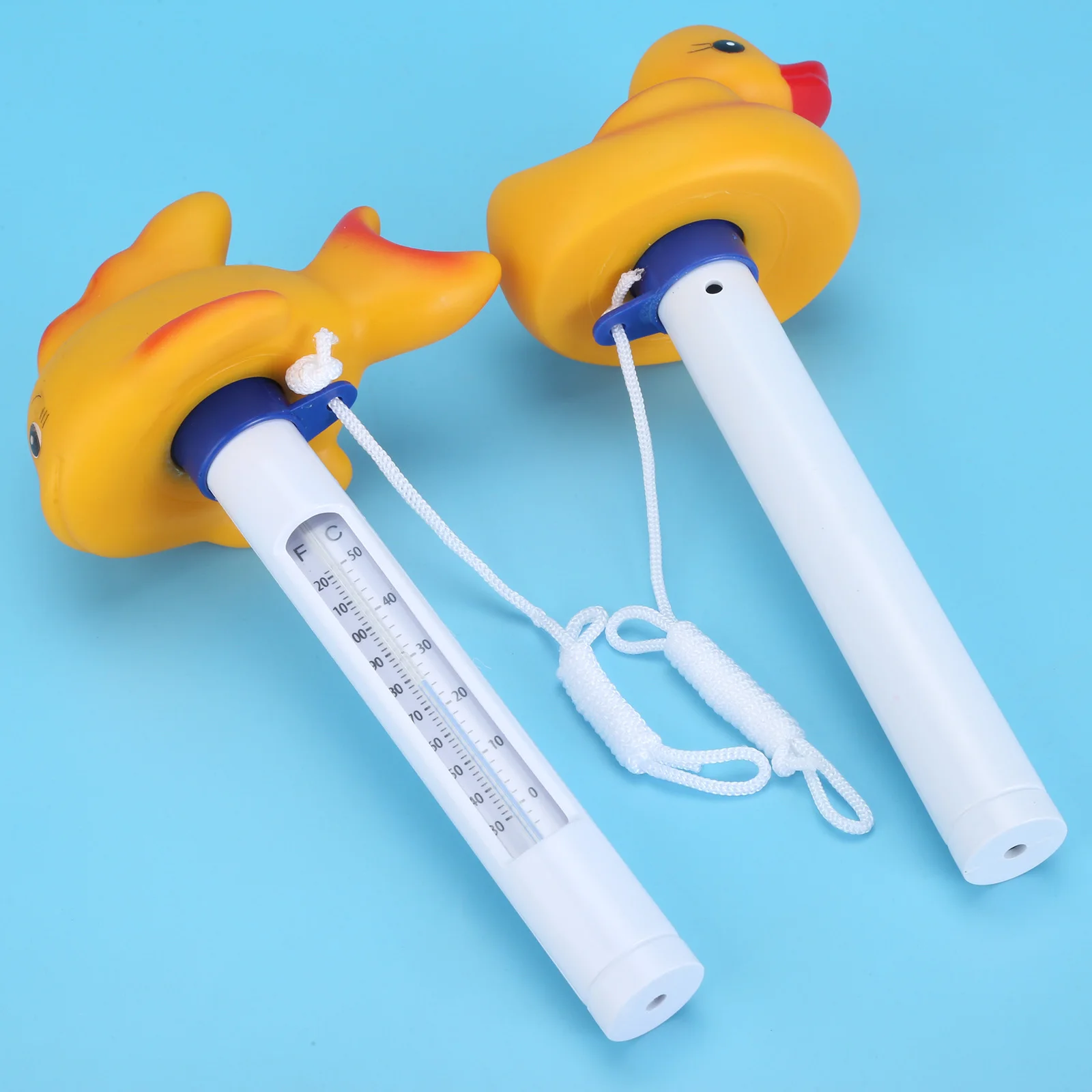 1pc Cartoon Animals Swimming Pool Thermometer ABS Water Temperature Meter Flamingo/Goldfish/Whale/tortoise/ Cute SPA Fish Pond