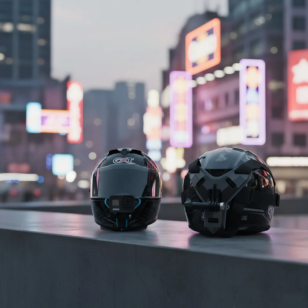 

Motorcycle Helmet Chin Bracket - GoPro Action Camera Mount for Sports Accessories